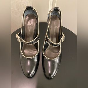 EUC Linea Paolo heeled Mary Janes, size 7